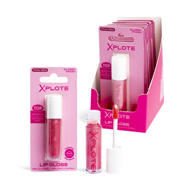 Brillo labial color Pink Glitz de Xplote-CXP-12191