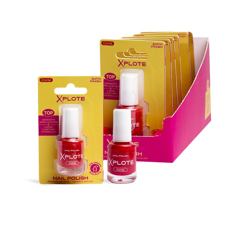 Laca de uñas coral de Xplote-XP-12272