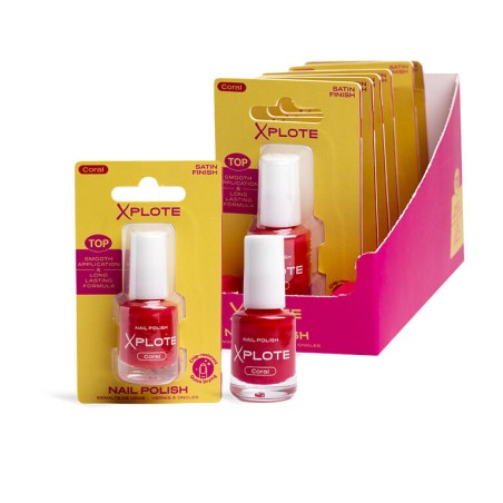Laca de uñas coral de Xplote-XP-12272