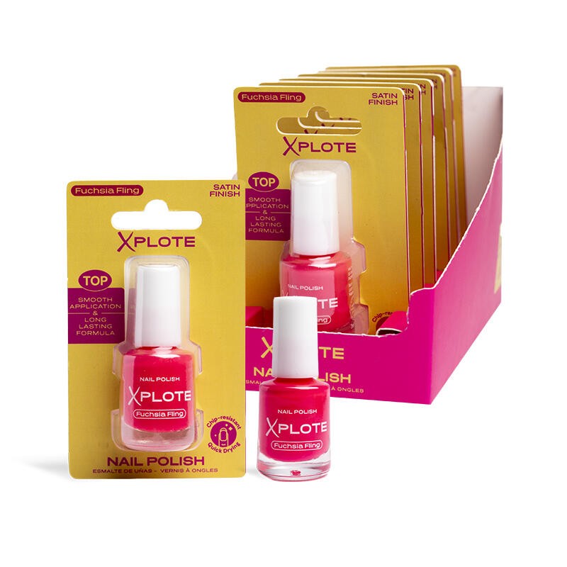 Laca de uñas Fucsia de Xplote-XP-12199