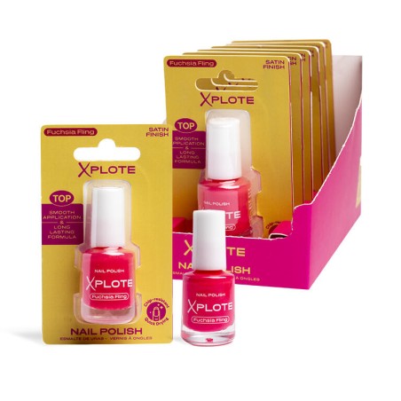 Laca de uñas Fucsia de Xplote-XP-12199