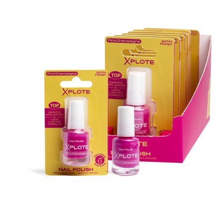 Laca de uñas rosa de Xplote-XP-12204