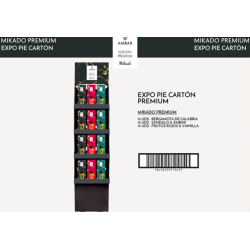 Expositorsitor pie carton 48 mk premium-AMB-25560001-Ambar