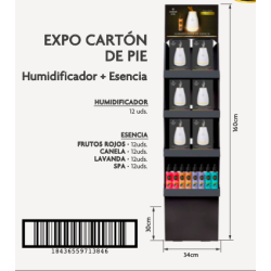 Expositor pie carton...
