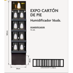 Expositor pie carton...