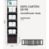 Expositor pie carton (humidificador 2.0)-AMB-25040206-ambar