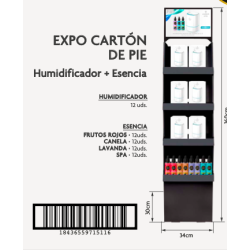 Expositorsitor pie carton...