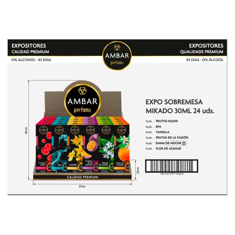 Expositorsitor sombresa mikado 30ml-AMB-25010002-ambar