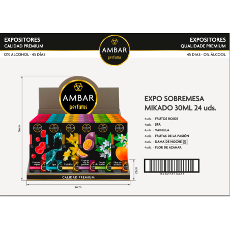 Expositorsitor sombresa mikado 30ml-AMB-25010002-ambar