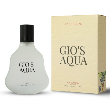 Agua de perfume Gio´s Aqua 50 ml-RQ-RF006P-Reyes Queens