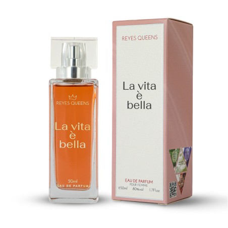 Agua de perfume La vita è bella 50 ml-RQ-QF004P-Reyes Queens
