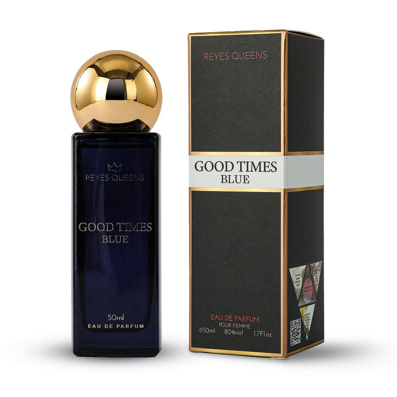 Agua de perfume Good Times Blue 50 ml-CRQ-QF006P-Reyes Queens