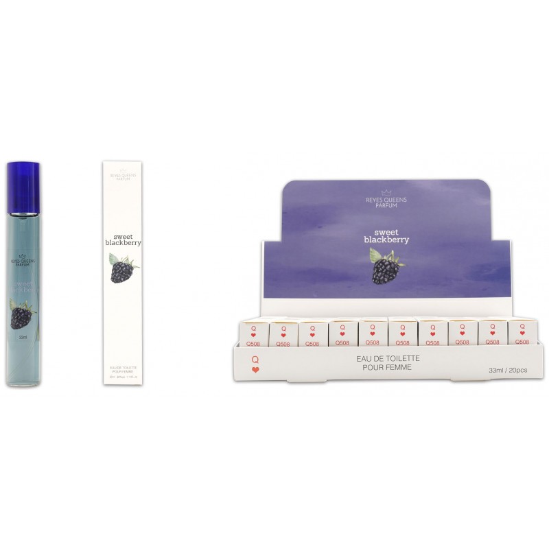 Sweet Blackberry agua de colonia 33 ml-RQ-Q508-Reyes Queens