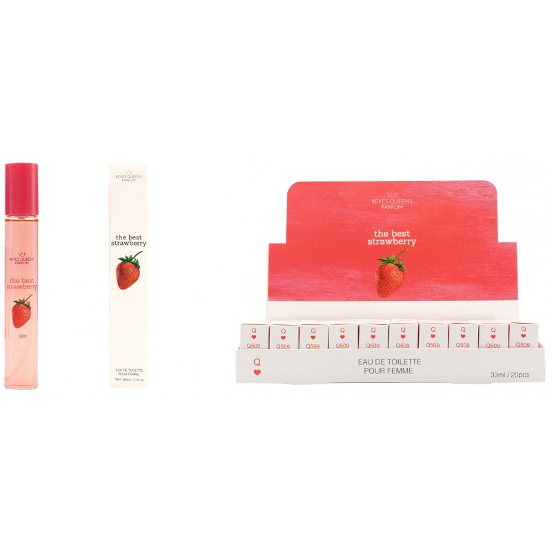 The best Strawberry agua de colonia 33 ml-RQ-Q509-Reyes Queens
