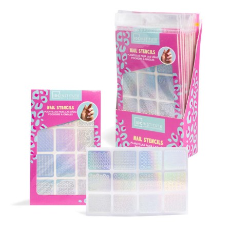 Plantillas para uñas holográficas-IDC-90312