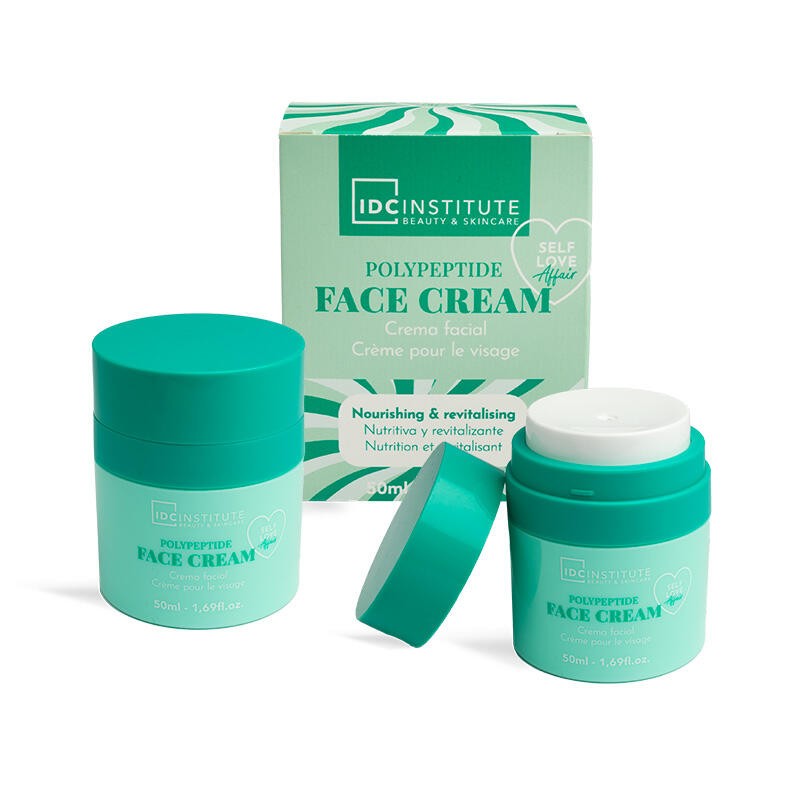 Crema facial de péptidos fórmula avanzada: nutre y revitaliza 50ml -CIDC-12212-IDC INSTITUTE