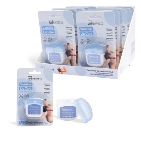 Bálsamo labial de vaselina coco formato mini 7g -CIDC-44093-IDC INSTITUTE