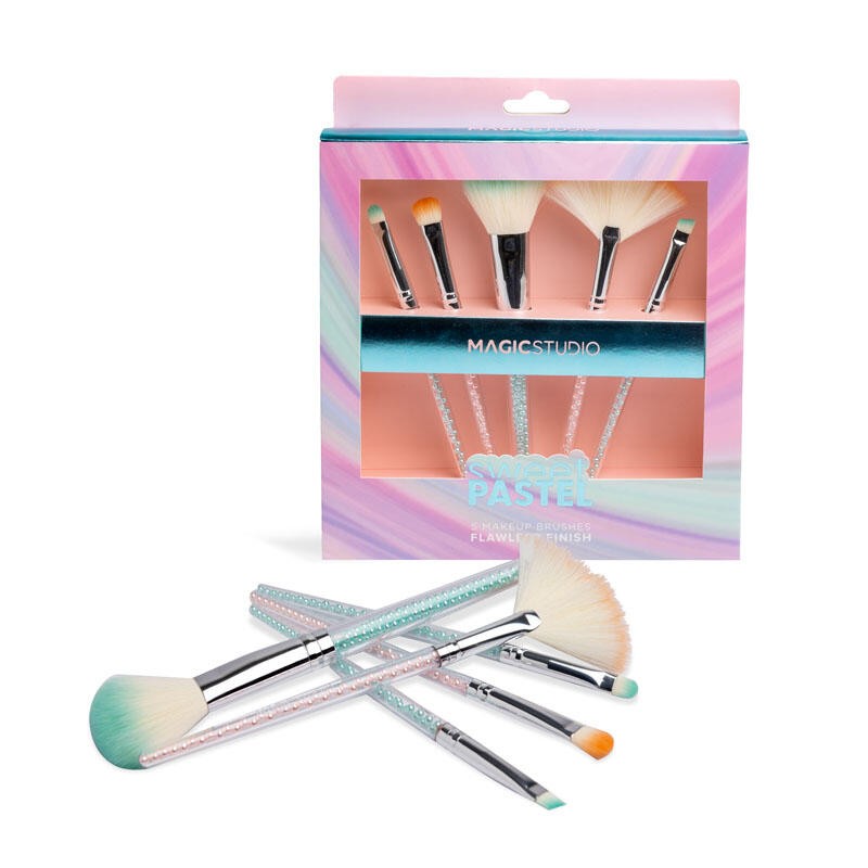 Set de brochas de maquillaje Sweet Pastel-CMS-68313-MAGIC STUDIO