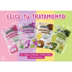 Mascarilla facial hidrogel antioxidante de Uva-TFC-10310215-The Fruit Company