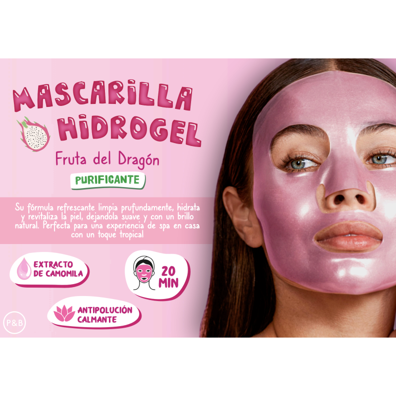 Mascarilla facial hidrogel purificante Fruta del dragón-TFC-10310211-The Fruit Company