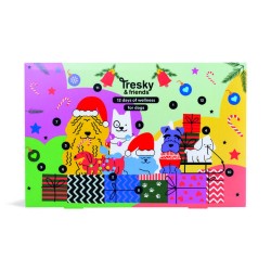 Calendario de Adviento mascotas Tresky & Friends - Pet Care 12 piezas-IDC-90377