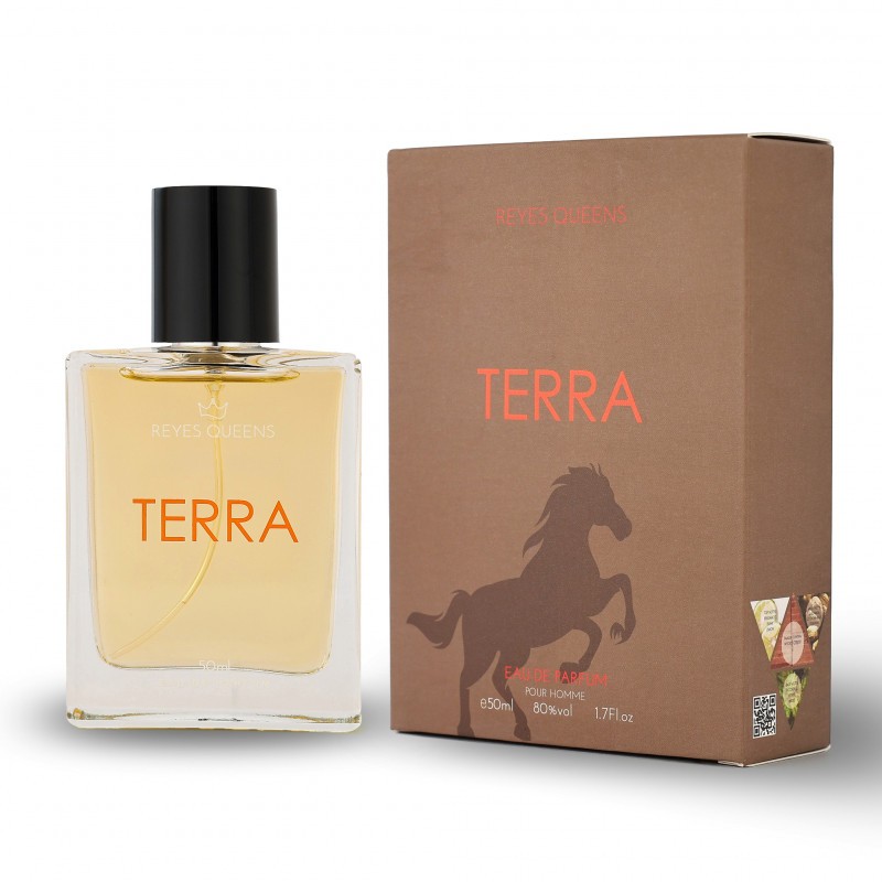 Terra 50 ml agua de perfume masculino-RQ-RF020P-Reyes Queens