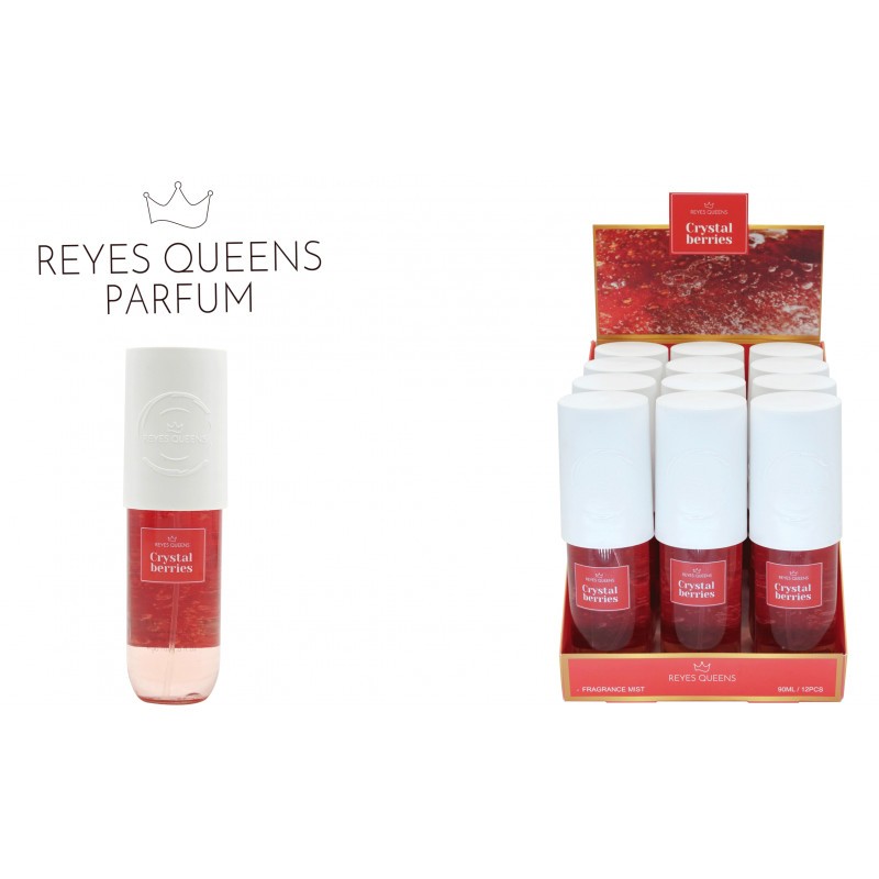 Bruma corporal Crystal Berries 90 ml -RQ-QB008P-Reyes Queens