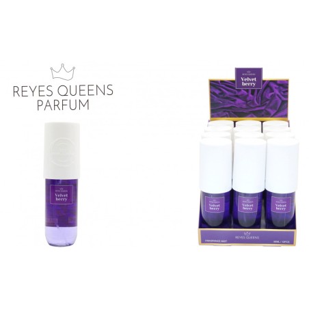 Bruma corporal Velvet Berry 90 ml -RQ-QB018P-Reyes Queens