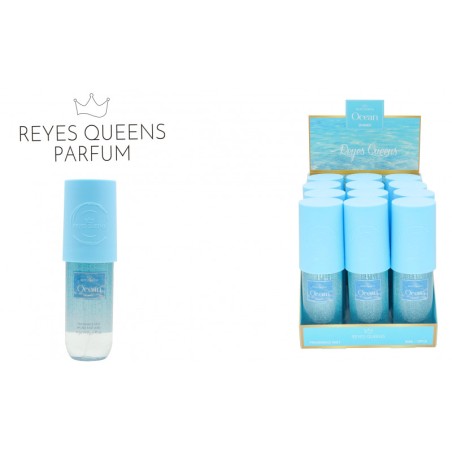 Bruma corporal Ocean con Brillantina 90 ml -RQ-QB024P-Reyes Queens