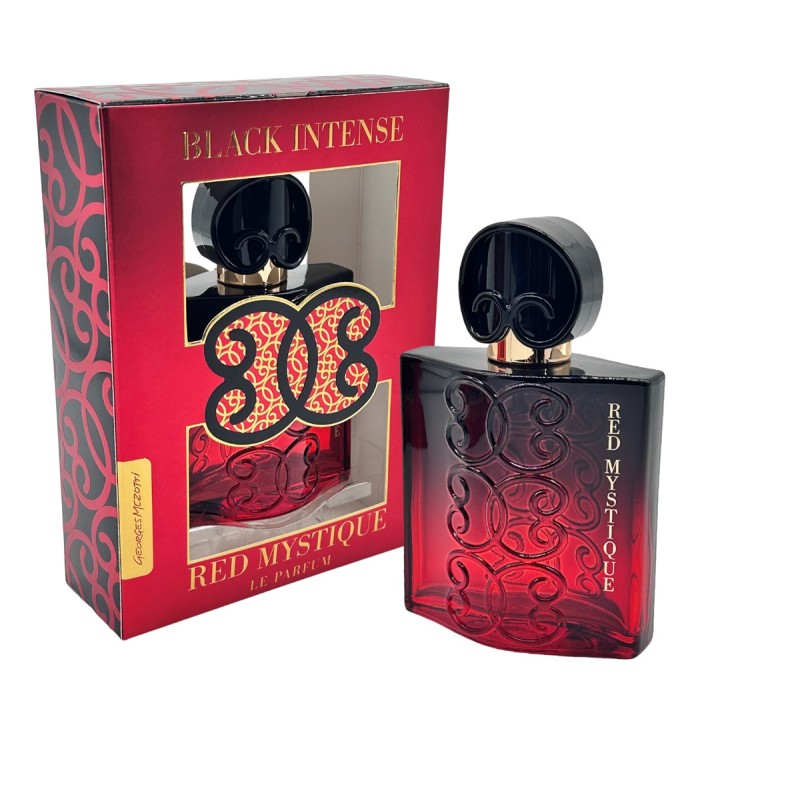 BLACK INTENSE RED MYSTIQUE EDP 100ML-GM023-Georges Mezotti