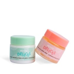 Pack regalo 2 piezas en cajita: exfoliante y  bálsamo labial petits délices idc institute-CIDC-42201-IDC Institute