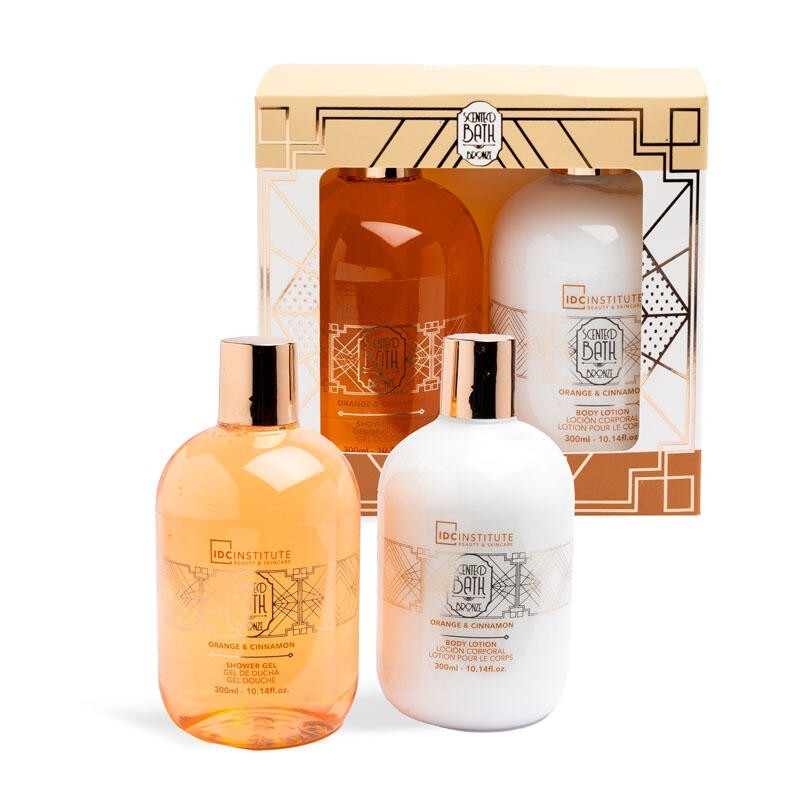 Pack regalo 2 piezas en caja:gel de ducha y loción corporal bath bronze idc institute-IDC-42270-IDC Institute