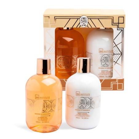 Pack regalo 2 piezas en caja:gel de ducha y loción corporal bath bronze idc institute-IDC-42270-IDC Institute
