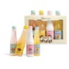 Pack regalo 4 botellas: gel de ducha-baño de burbujas-loción corporal y exfoliante corporal petit-CIDC-42236-IDC Institute