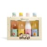 Pack regalo 4 botellas: gel de ducha-baño de burbujas-loción corporal y exfoliante corporal petit-CIDC-42236-IDC Institute