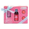 Pack regalo 4 piezas spa: gel de ducha-2 bombas de baño y 1 vela in love idc institute-IDC-42210-IDC Institute