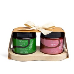 Pack duo cuidado corporal: esfoliante corporal y loción corporal natural oil idc institute-IDC-42226-IDC Institute