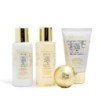 Pack regalo 4 piezas:gel de ducha-loción corporal-crema de manos y bomba de baño bath gold  idc i-IDC-42255-IDC Institute