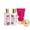 Pack regalo 4 piezas en bañerita: gel de ducha-loción corporal-crema de manos y  bomba de baño se-IDC-42291-IDC Institute
