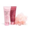 Pack regalo en neceser: loción corporal-gel de ducha y esponja bath rose idc institute-IDC-42283-IDC Institute