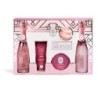 Pack regalo en caja:gel de ducha-baño de burbujas-crema de manos-loción corporal y esponja bath r-IDC-42285-IDC Institute