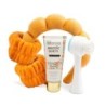 Pack regalo cuidado facial: limpiador facial-cepillo facial-muñequeras y diadema holistic beauty -CIDC-42218-IDC Institute