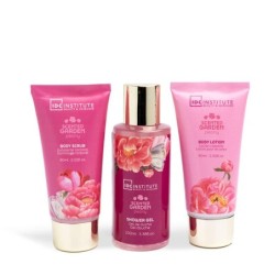 Pack regalo 4 piezas en neceser: gel de ducha-loción corporal-exfoliante corporal y 1 neceser sce-IDC-42245-IDC Institute