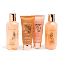 Pack regalo 4 piezas:gel de ducha-baño de burbujas-loción corporal y exfoliante corporal bath bro-IDC-42269-IDC Institute