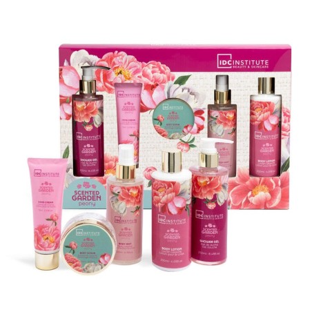 Pack regalo en caja: gel de ducha-loción corporal-bruma corporal-exfoliante corporal y crema de m-IDC-42246-IDC Institute