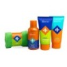 Pack regalo 4 piezas hombre en neceser: gel de ducha-limpiador facial-crema para despues del afei-IDC-42301-IDC Institute