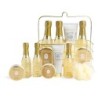 Pack regalo en cesta: gel de ducha-champú-exfoliante corporal-loción corporal-crema de manos-mant-IDC-42286-IDC Institute
