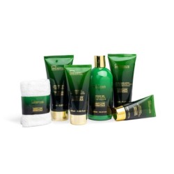 Pack regalo 6 piezas: gel de ducha-crema de afeitar-crema para despues del afeitado-limpiador fac-IDC-42306-IDC Institute