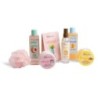 Pack regalo 7 piezas en caja metálica: gel de ducha-baño de burbujas-sales de baño-bruma corporal-IDC-42206-IDC Institute
