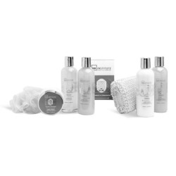 Pack baño 8 piezas en caja regalo : gel de ducha-loción corporal-baño de burbujas-manteca corpora-IDC-42275-IDC Institute